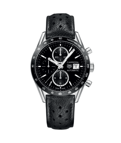 TAG Heuer Carrera Calibre 16 41 Stainless Steel / Black / Calf